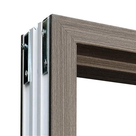 วงกบประตู UPVC ECO-DOOR UF-100 80x200 ซม. สีโอ๊ค_1