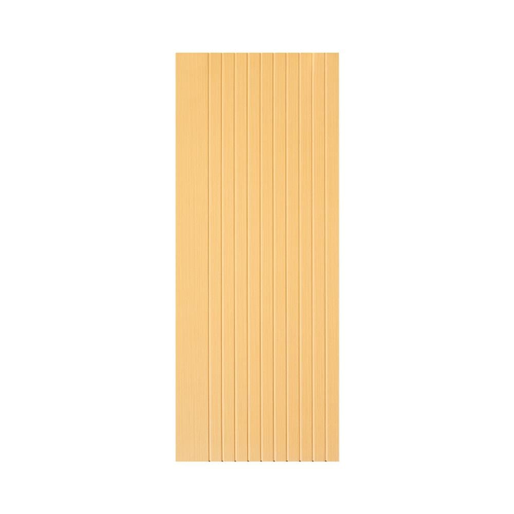 ประตูภายใน UPVC ไม่เจาะลูกบิด ECO-DOOR US-ASH 80x200 ซม. สีแอช