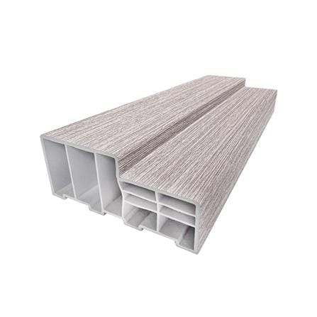 วงกบประตู UPVC ECO-DOOR UF-100 80x200 ซม. สีเทาอ่อน_2