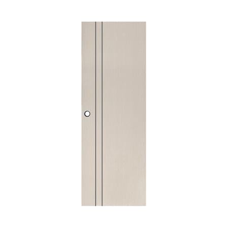 ประตูห้องน้ำ UPVC เจาะลูกบิด ECO-DOOR PE3 70x200 ซม. สีแอช_0