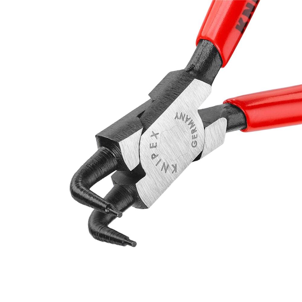 คีมหุบแหวนปากงอ 90 องศา ด้ามพลาสติก 12-25 มม. KNIPEX 44 21 J11