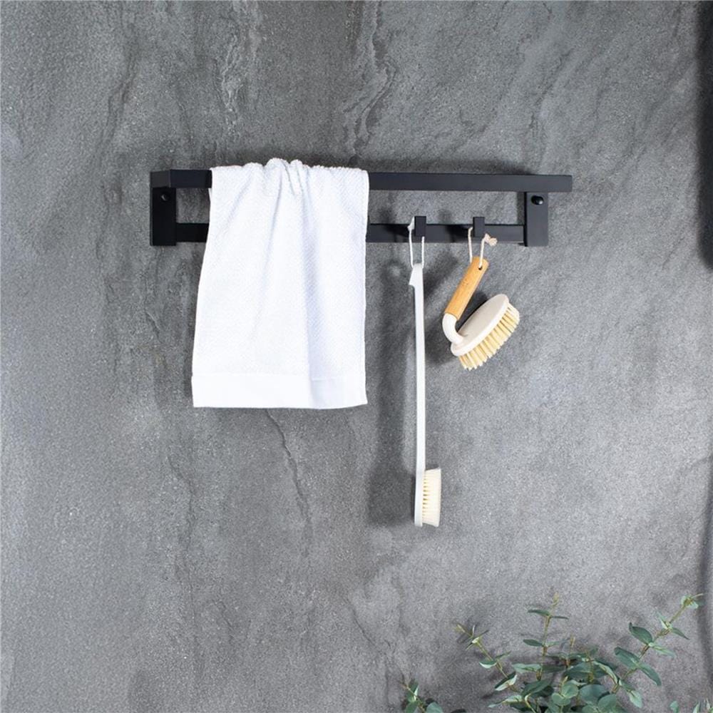 ราวแขวนผ้า RASLAND RA W1516-W2233 สีดำ