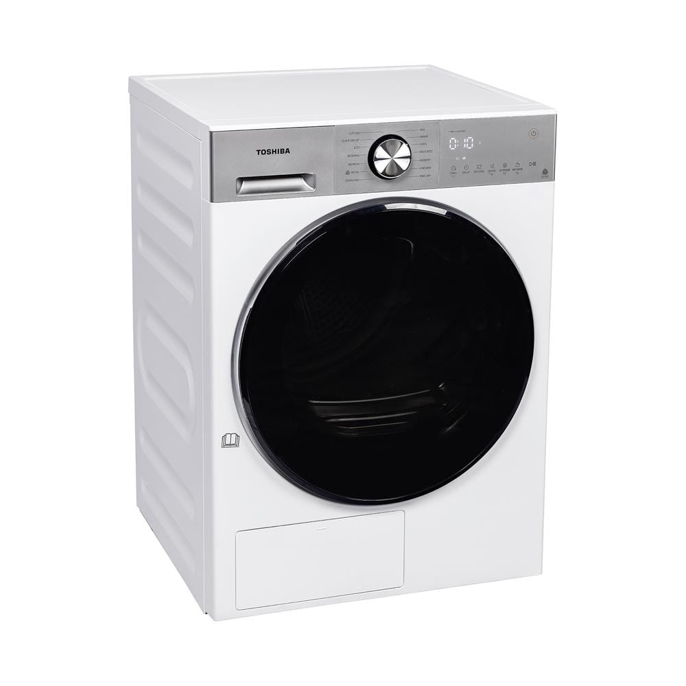 เครื่องอบผ้าฝาหน้า TOSHIBA TD-T33B120HWT(WS) 11 กก. HEAT PUMP สีขาว