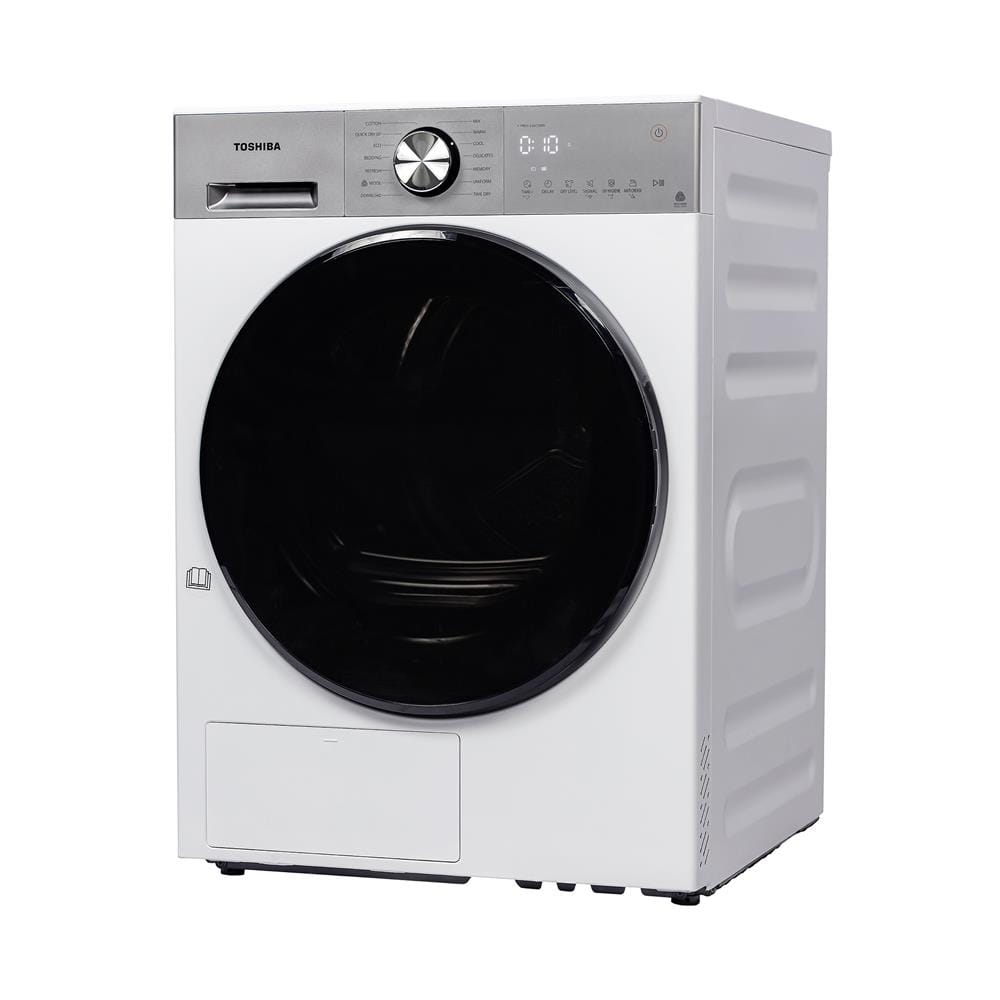 เครื่องอบผ้าฝาหน้า TOSHIBA TD-T33B120HWT(WS) 11 กก. HEAT PUMP สีขาว