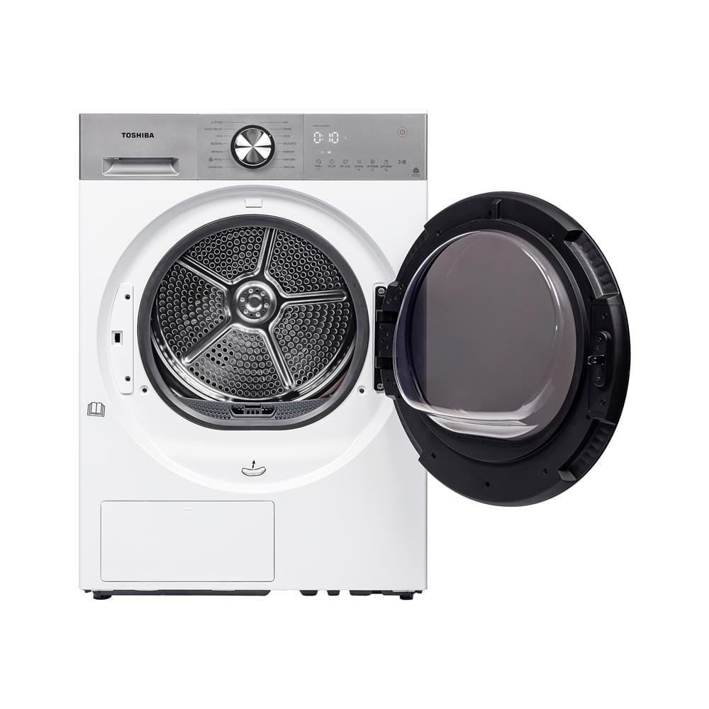 เครื่องอบผ้าฝาหน้า TOSHIBA TD-T33B120HWT(WS) 11 กก. HEAT PUMP สีขาว