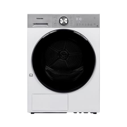 เครื่องอบผ้าฝาหน้า TOSHIBA TD-T33B120HWT(WS) 11 กก. HEAT PUMP สีขาว_0
