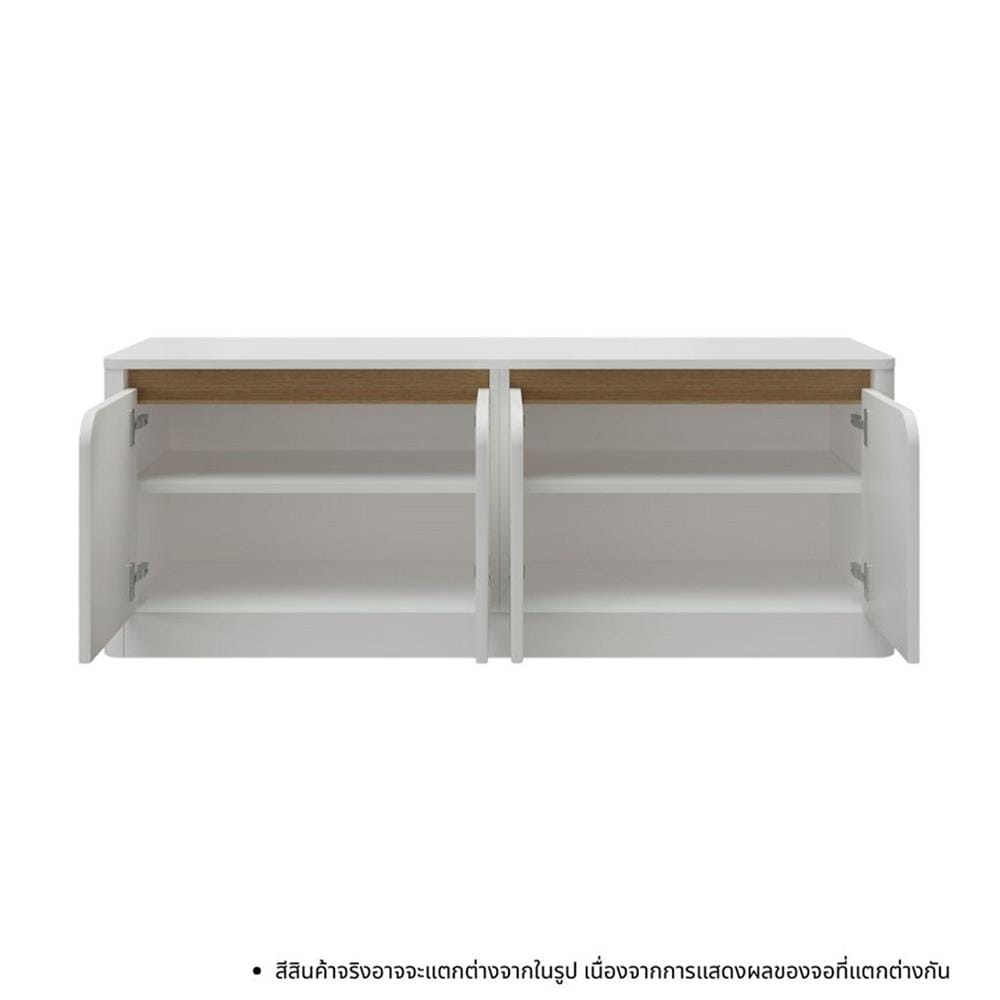 ตู้วางทีวี KONCEPT KAZE 19253854 135 ซม. สีขาว/โอ๊ค
