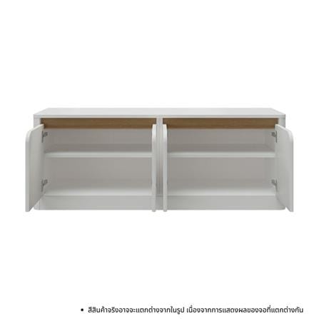 ตู้วางทีวี KONCEPT KAZE 19253854 135 ซม. สีขาว/โอ๊ค_2