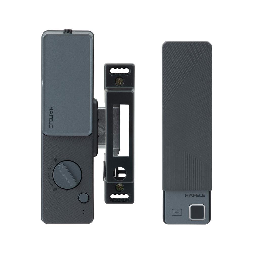 กลอนดิจิตอล HAFELE HF MIRA 499.21.238 สี DARK GREY