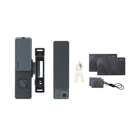 กลอนดิจิตอล HAFELE HF MIRA 499.21.238 สี DARK GREY_3