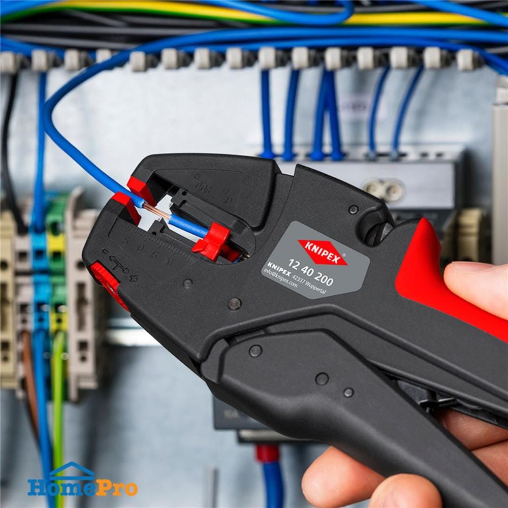 คีมปอกสายไฟอัตโนมัติ KNIPEX 12 40 200 200 มม.