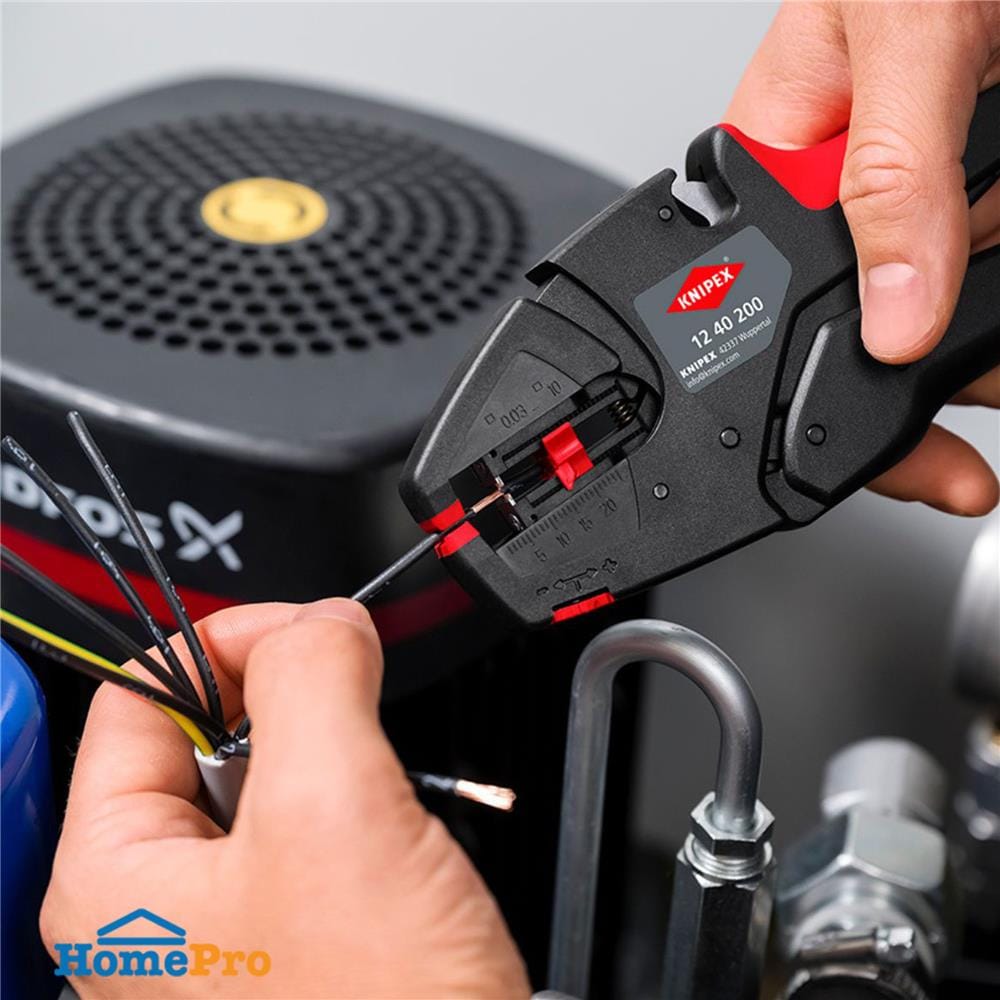 คีมปอกสายไฟอัตโนมัติ KNIPEX 12 40 200 200 มม.