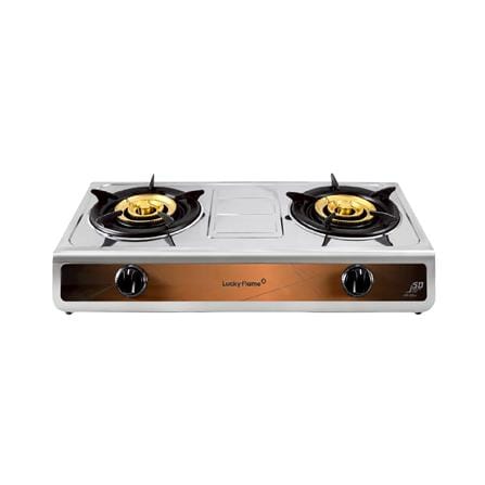 เตาแก๊สตั้งโต๊ะ 2 หัวแก๊ส LUCKY FLAME HR-132SS_0