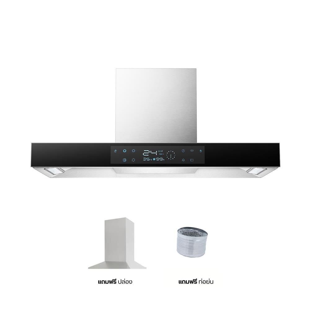 เครื่องดูดควันกระโจม METROPOL NL1151 MLB-757D 90 ซม.