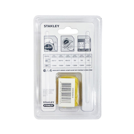 ตลับเมตร STANLEY เบสิคเทป 3 ม. สีเหลือง_4