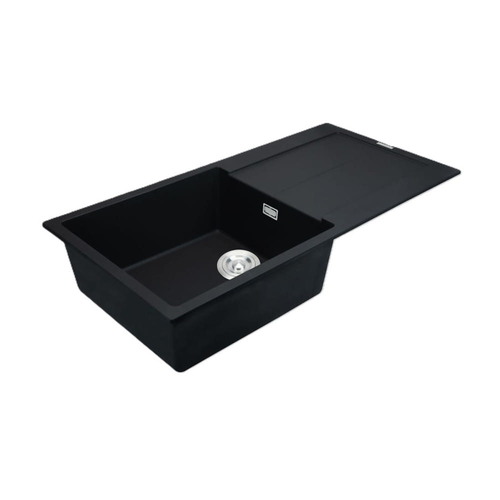 ซิงค์ฝัง 1 หลุม 1 ที่พัก HAFELE STONEQ 495.39.632 สีถ่าน