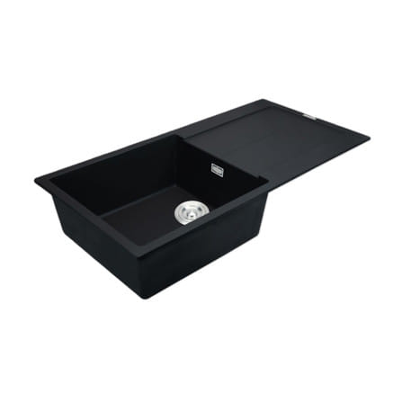 ซิงค์ฝัง 1 หลุม 1 ที่พัก HAFELE STONEQ 495.39.632 สีถ่าน_1