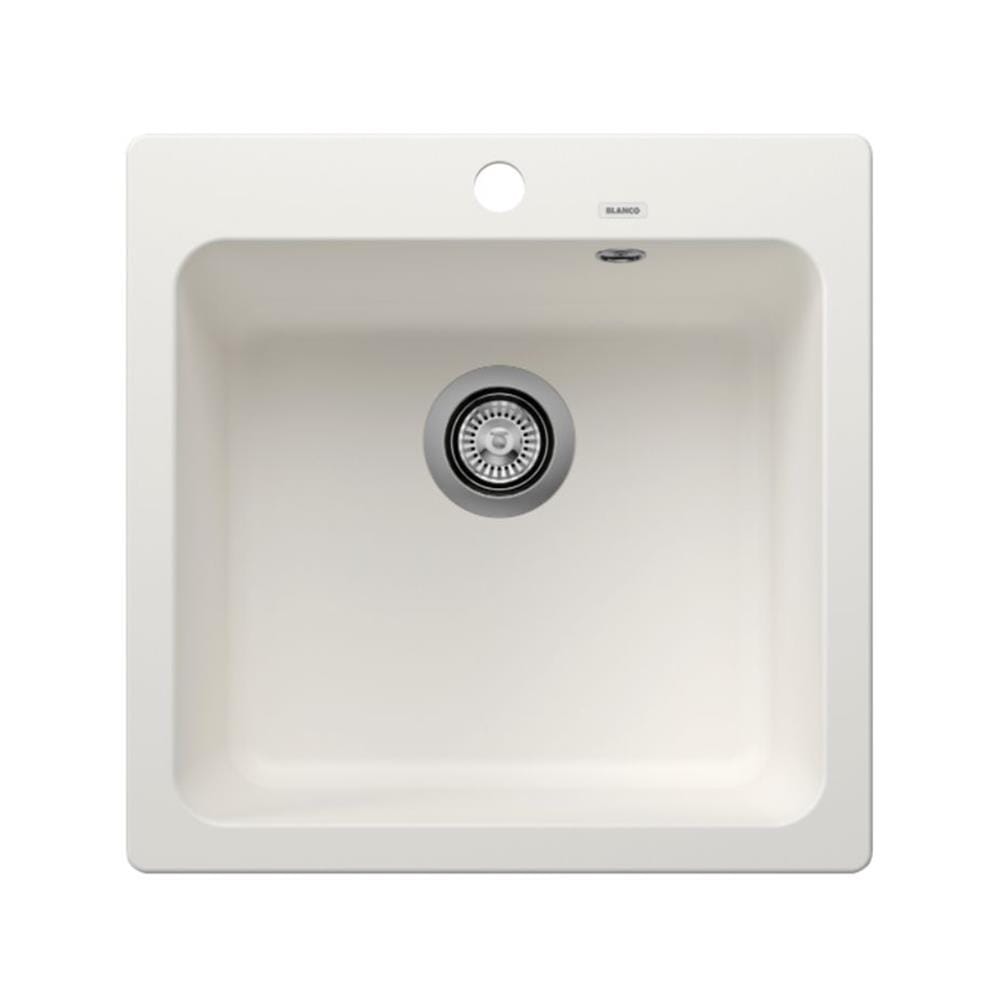 ซิงค์ฝัง 1 หลุม BLANCO NAYA 5SG 495.39.587 สีขาว