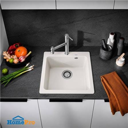 ซิงค์ฝัง 1 หลุม BLANCO NAYA 5SG 495.39.587 สีขาว_1