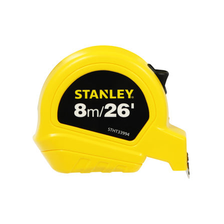 ตลับเมตร STANLEY เบสิคเทป 8 ม. สีเหลือง_1