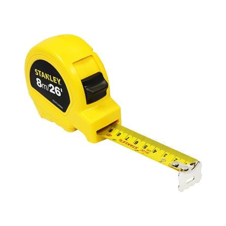 ตลับเมตรพลาสติกพร้อมตัวล็อก STANLEY 8 ม._0