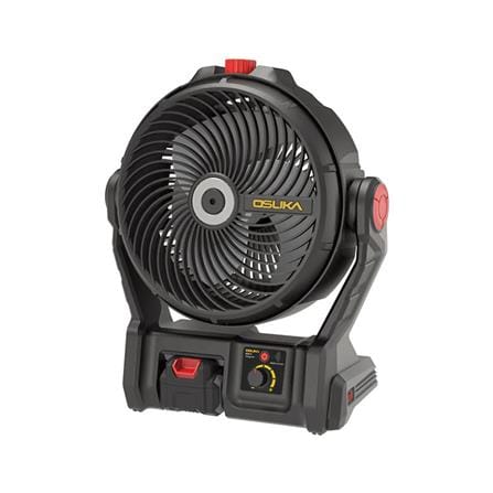 ชุดพัดลมไร้สาย 9 นิ้ว (พร้อมแบตเตอรี่) OSUKA OCF763-M1 20 โวลต์_0