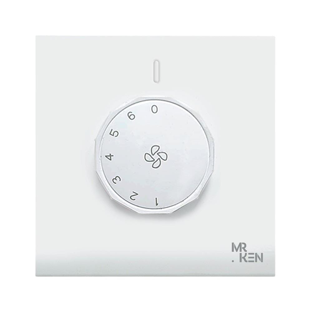 พัดลมไม่มีโคมไฟ MR.KEN 25-02133 56 นิ้ว สีขาว