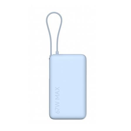 แบตเตอรี่สำรอง XIAOMI BHR08NVTH 10000 MAH สีฟ้า_0