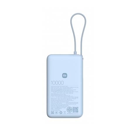 แบตเตอรี่สำรอง XIAOMI BHR08NVTH 10000 MAH สีฟ้า_1