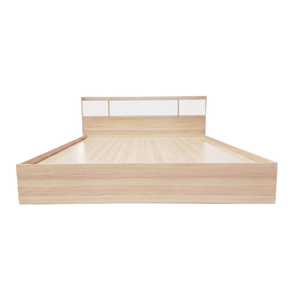 เตียง 6 ฟุต FURDINI TORI สี PINEOAK/ขาว