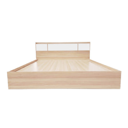เตียง 6 ฟุต FURDINI TORI สี PINEOAK/ขาว_1