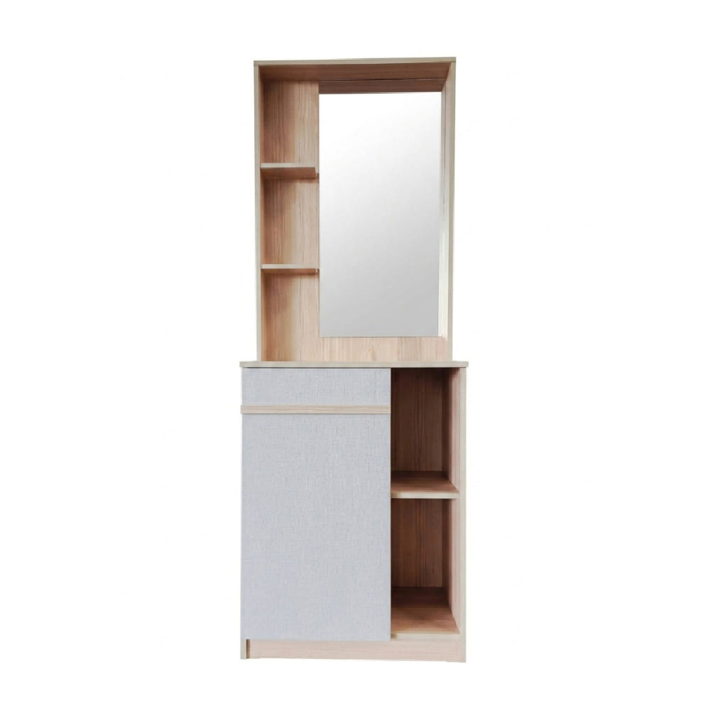 โต๊ะเครื่องแป้ง FURDINI TORI  60 ซม. สี PINEOAK/เทา