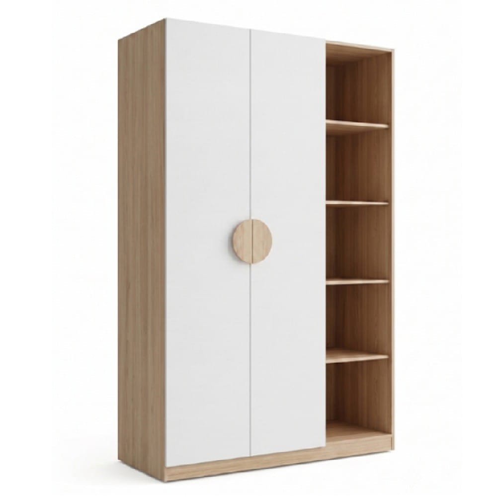 ชุดห้องนอน 5 ฟุต FURDINI TORI สี PINEOAK/ขาว