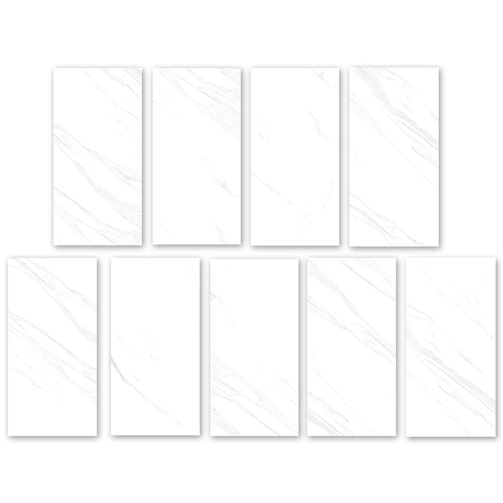 กระเบื้องพื้นพอร์ซเลน 60x120 ซม. COTTO ลาวาเรโด โคลด์ ขาว PM 1.44 ตร.ม.