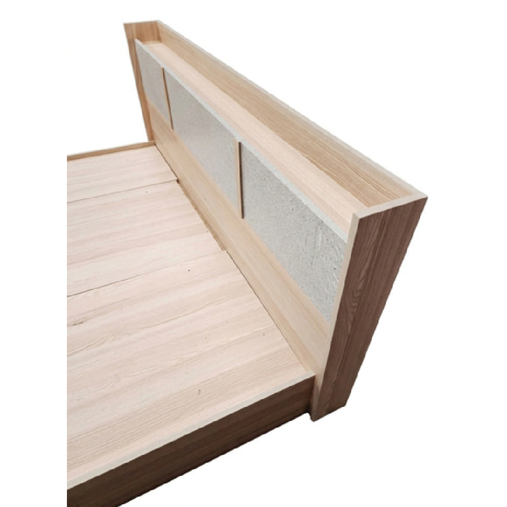 เตียง 5 ฟุต FURDINI TORI สี PINEOAK/เทา