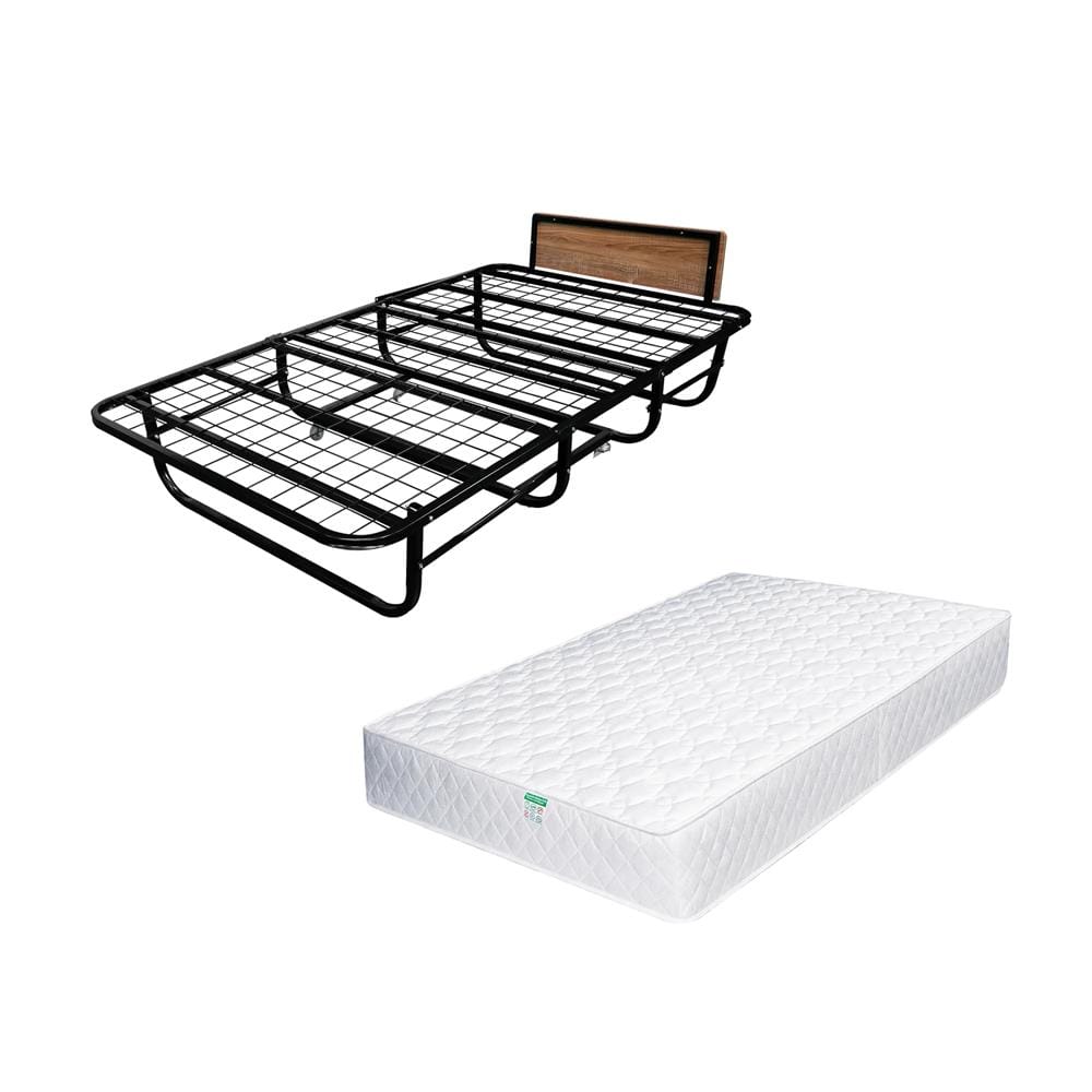 เตียงพับพร้อม TOPPER THAIBULL SST-SP04 (TNR) 107x200x55 ซม. สีดำ