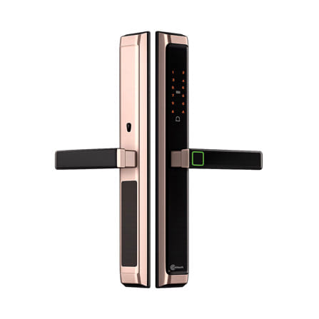 กลอนดิจิตอล C.HITECH WP PLUS สีโรสโกลด์_0