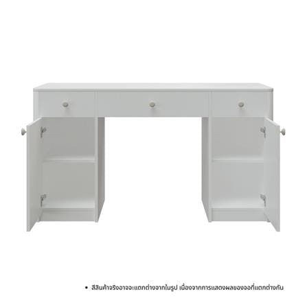 โต๊ะเครื่องแป้ง KONCEPT LUNE 19254123 135 ซม. สีขาว_2