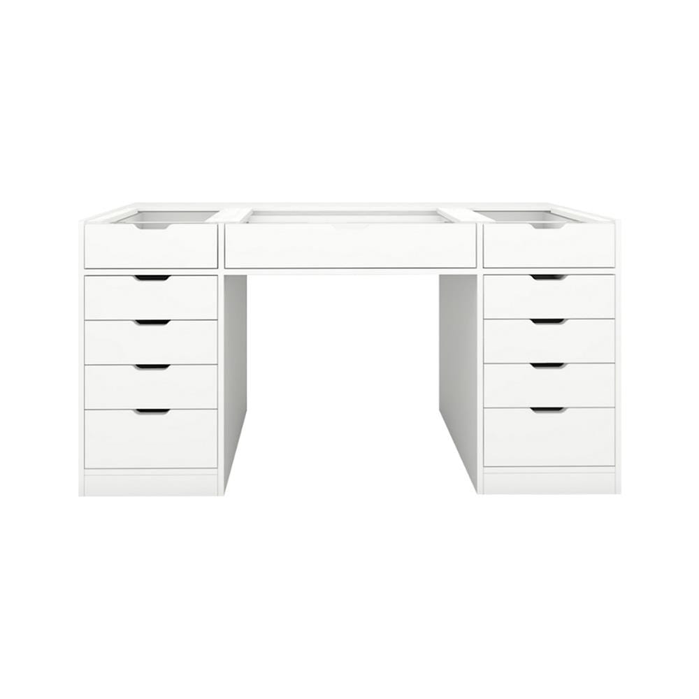 โต๊ะเครื่องแป้ง KONCEPT VANITY 19250856 150 ซม. สีขาว