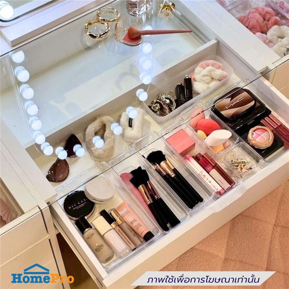 โต๊ะเครื่องแป้ง KONCEPT VANITY 19250856 150 ซม. สีขาว