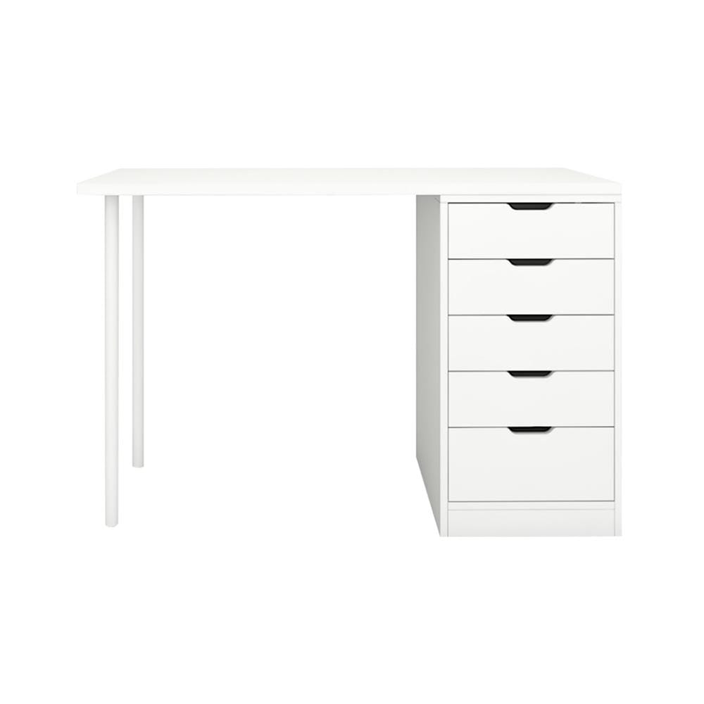 โต๊ะเครื่องแป้ง KONCEPT VANITY 19250855 120 ซม. สีขาว