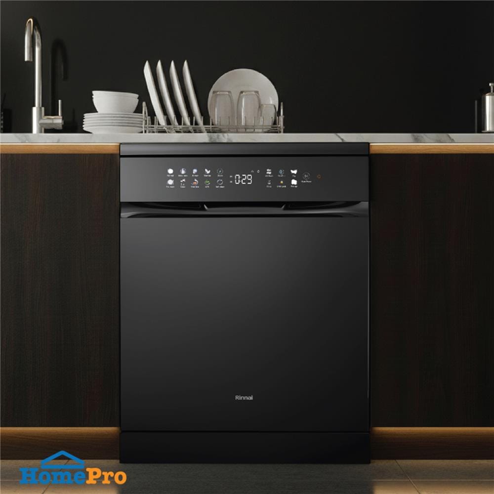 เครื่องล้างจานตั้งพื้น RINNAI RDW-U1816-GBW
