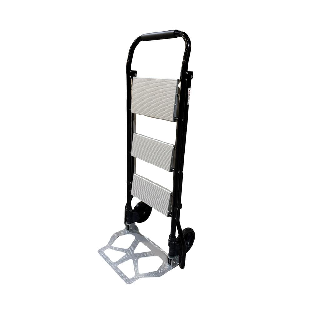 บันไดรถเข็น STEP 3 ขั้น BARCO TRLA-003-ALU สีเงิน/ดำ