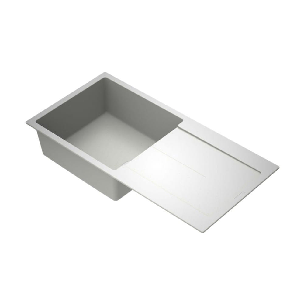 ซิงค์ฝัง 1 หลุม 1 ที่พัก HAFELE STONEQ 495.39.642 สีขาว