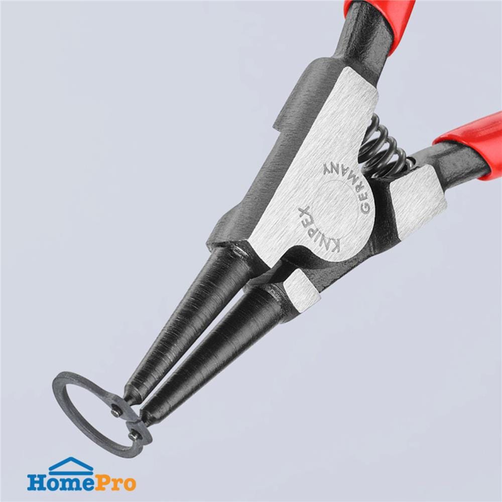 คีมถ่างแหวนปากตรง ด้ามพลาสติก 10-25 มม. KNIPEX 46 11 A1