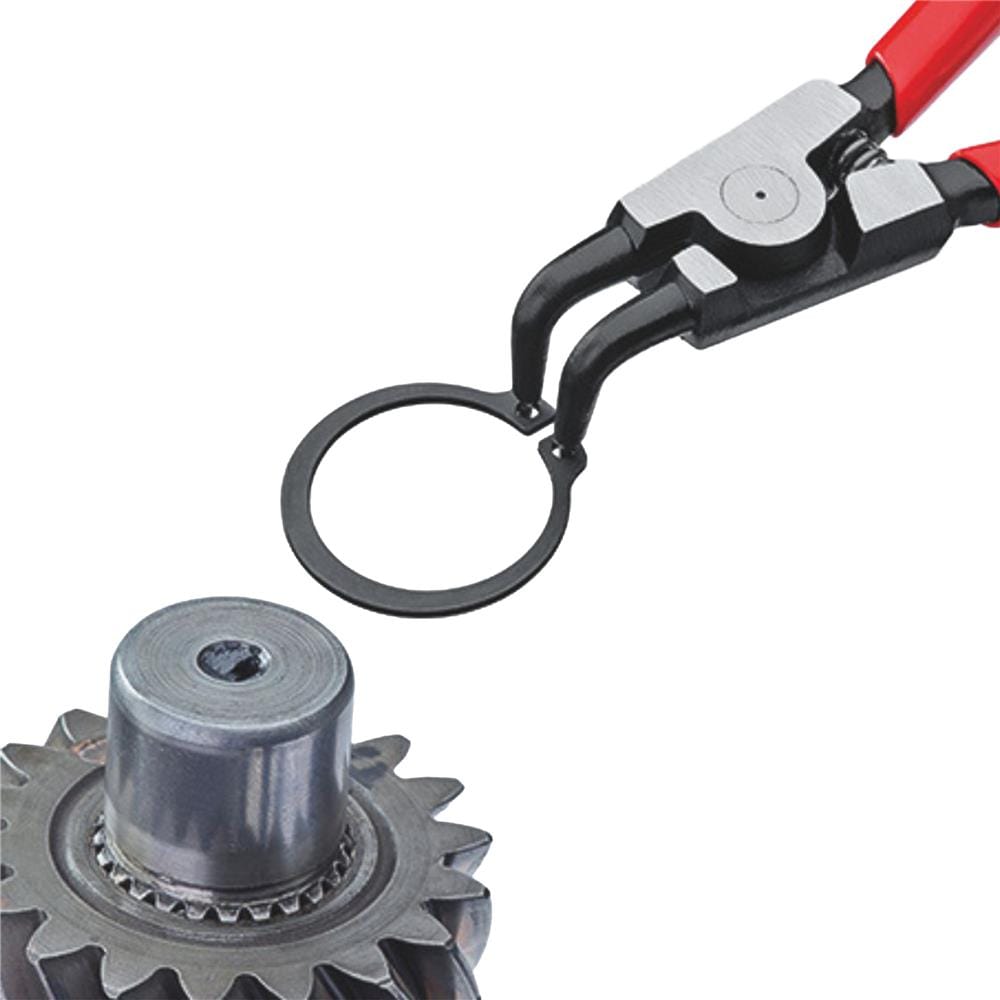 คีมถ่างแหวนปากงอ 90 องศา ด้ามพลาสติก 19-60 มม. KNIPEX 46 21 A21