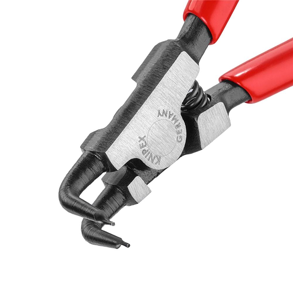 คีมถ่างแหวนปากงอ 90 องศา ด้ามพลาสติก 3-10 มม. KNIPEX 46 21 A01