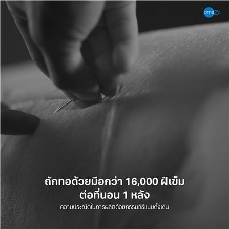 ที่นอนไฮบริด 5 ฟุต OMAZZ รุ่น FELICITY (พร้อมหมอนหนุน 2 ชิ้น)_14