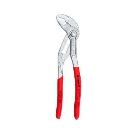 คีมคอม้าไฮเทค ชุบโครเมียม 180 มม. KNIPEX 87 03 180_0