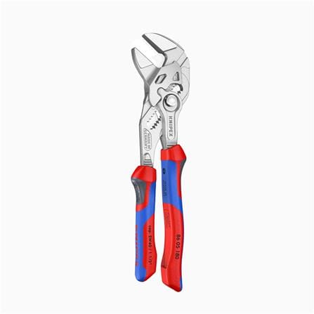 คีมคอม้าชุบโครเมียม ด้ามหุ้มยาง 180 มม. KNIPEX 86 05 180_1